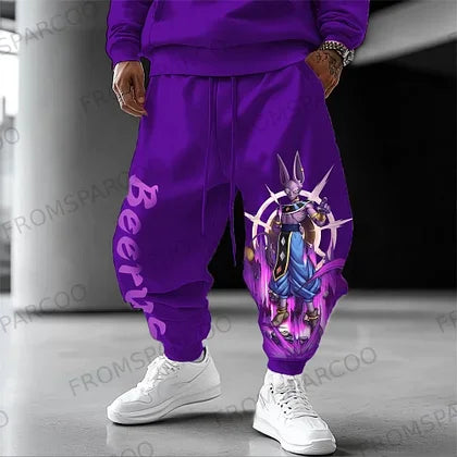 Joggers | Dragon Ball Goku 3D Print | Quick Dry | Unisex All Sizes