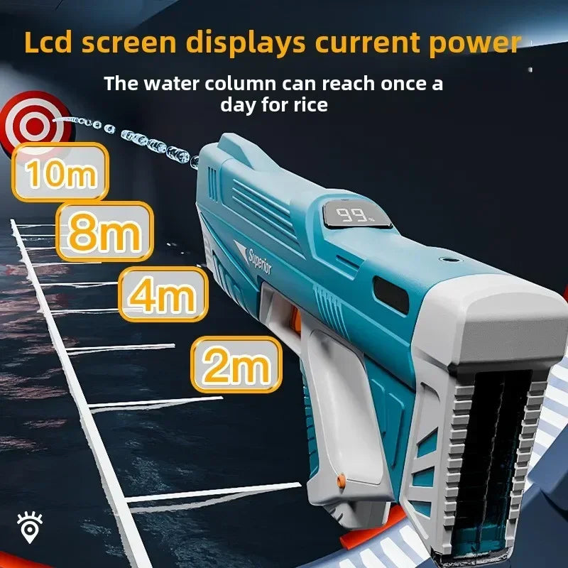 Electric Water Gun For Kids With Large Capacity Battery Powered