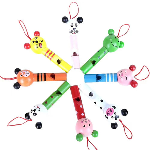 Wooden Animal Whistle Toys Set - Mini Musical Instruments Set of 1/5/8/30 Pieces ToylandEU.com Toyland EU