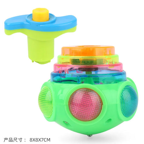 Luminous Glow-in-the-Dark Musical Spinning Fidget Gyro Toy ToylandEU.com Toyland EU