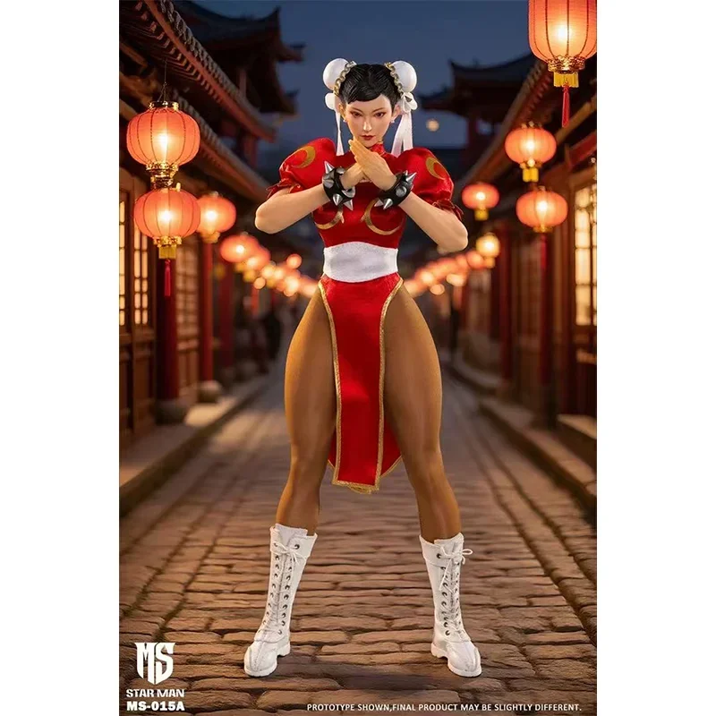 Action Figure | Chun Li MS-015 | Bandai | Pink, Red, Purple Version