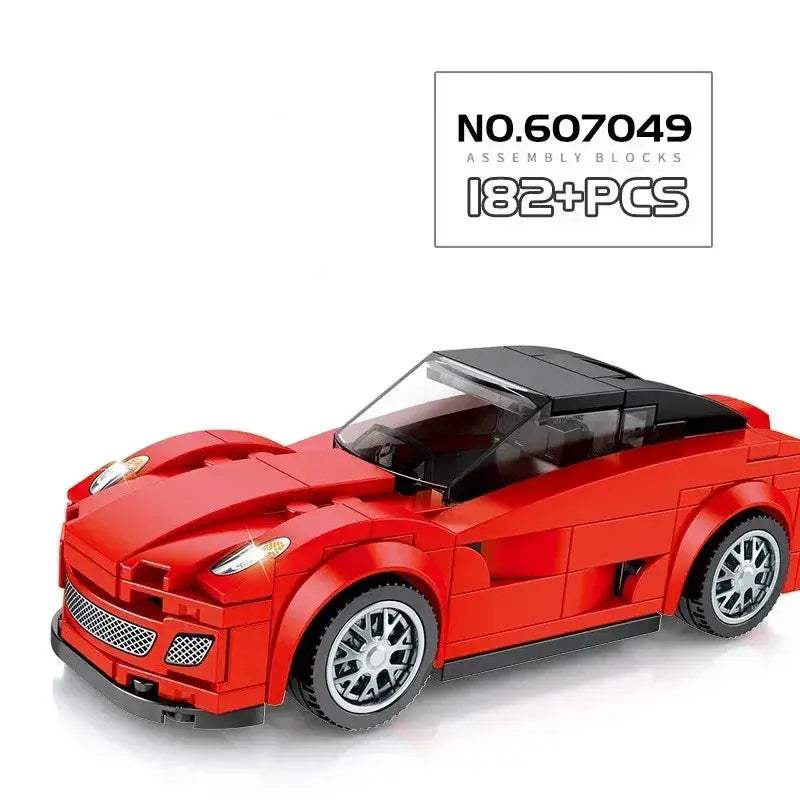 MOC Racing Car Lego Compatible Building Blocks Set For Kids - ToylandEU