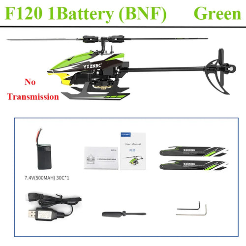 Parkten F120 2.4G RC Helicopter with 6CH 6-Axis Gyro and Dual Brushless Motors ToylandEU.com Toyland EU