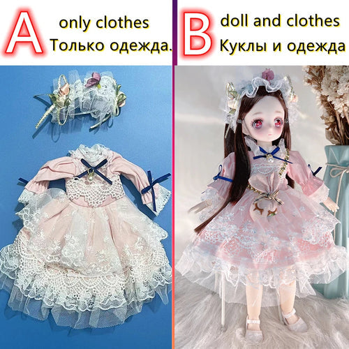 Anime Face Doll and Fashion Princess 1/6 Replacement Clothes Set ToylandEU.com Toyland EU