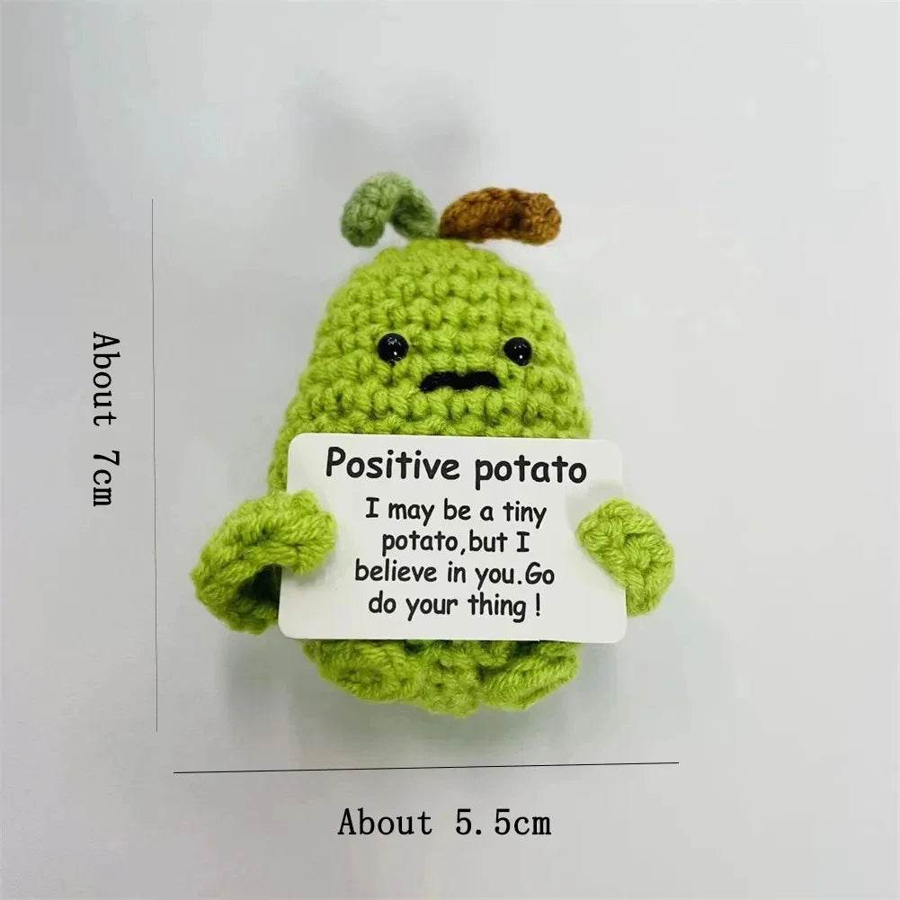 Positive Cute Potato Home Room Decor Mini Plush Doll - ToylandEU
