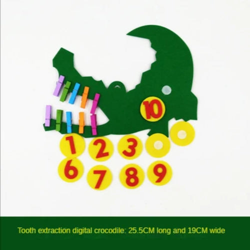 Felt Finger Numbers Math Toy Digital Educational Aids Children ToylandEU.com Toyland EU