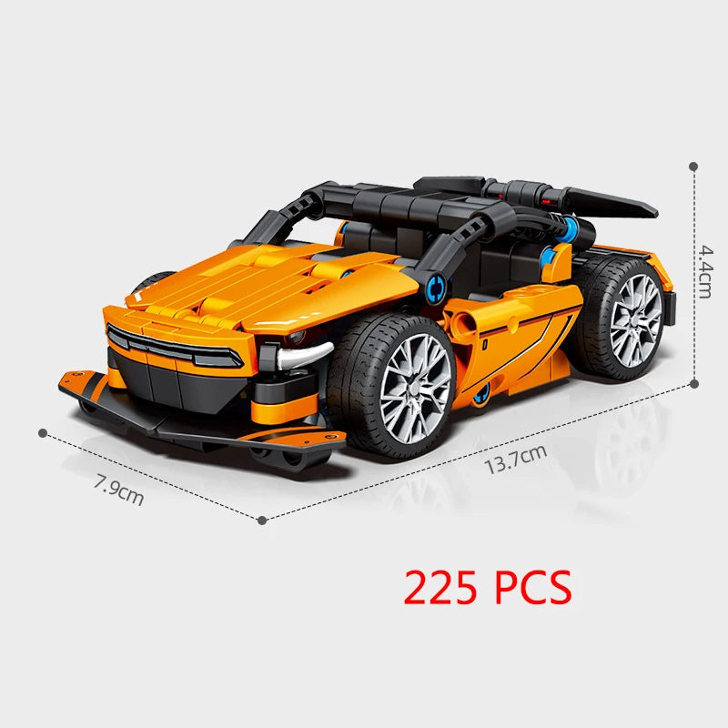 67-in-1 City Racing Sports Car Building Blocks Set for Speed Champions Models - ToylandEU