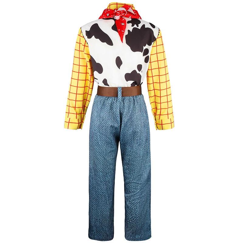 Boys Cowboy Costume | Yellow Plaid Shirt | Toylandeu™