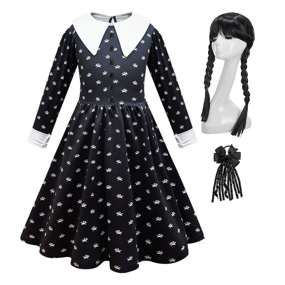 Girls Princess Dress | Pure Polyester | Mid-Calf Length | Ages 7-13