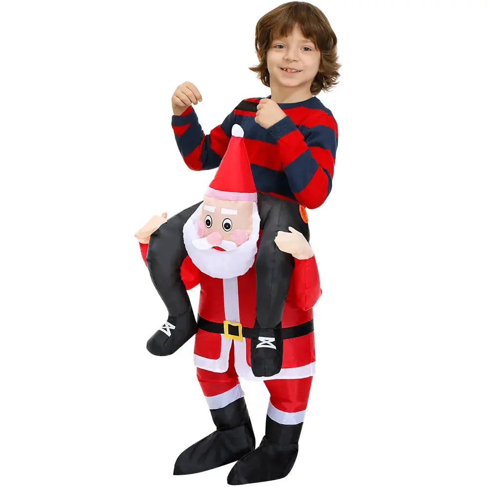 HOT Anime Kids Child Dinosaur Inflatable Costume Triceratops Party Mascot Halloween Christmas Cosplay Costumes Dress Suits for B - ToylandEU