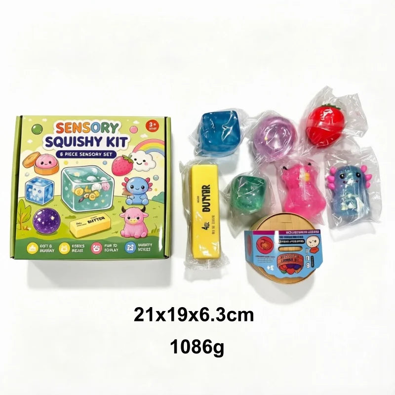 Squishy Advent Calendar | 2026 Slow Rising Toys | Stress Relief Fidgets