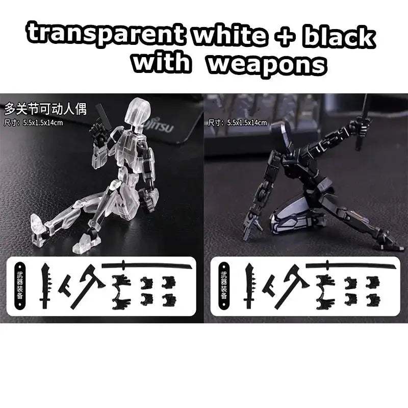 MultiJointed Action Figure Robot Shapeshift Toy For Kids - ToylandEU