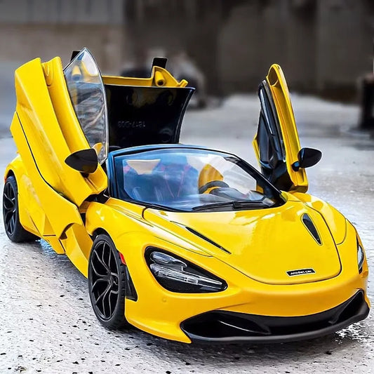 720S Diecast 1 18 Scale Car Model With Realistic Sound