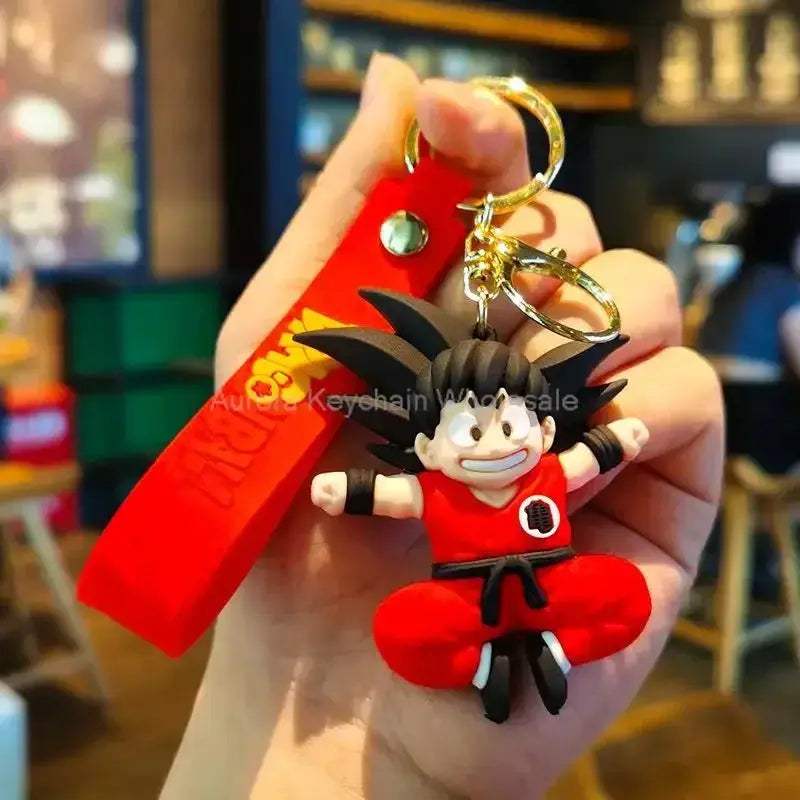 Dragon Ball Z Key Chains Anime Series Car Pendant Keyring Kids Accessories Gifts - CLOUDANIMESTUDIO