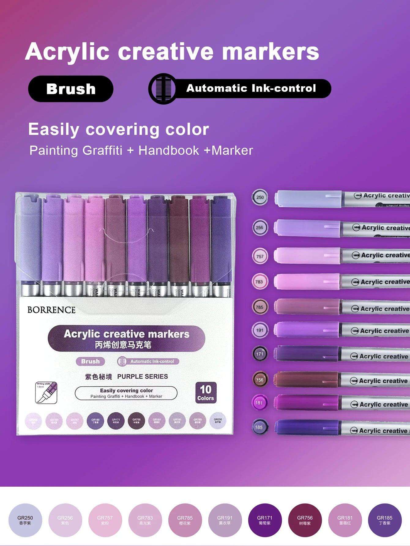 Acrylic Paint Markers | 120 Color Set | Toylandeu™