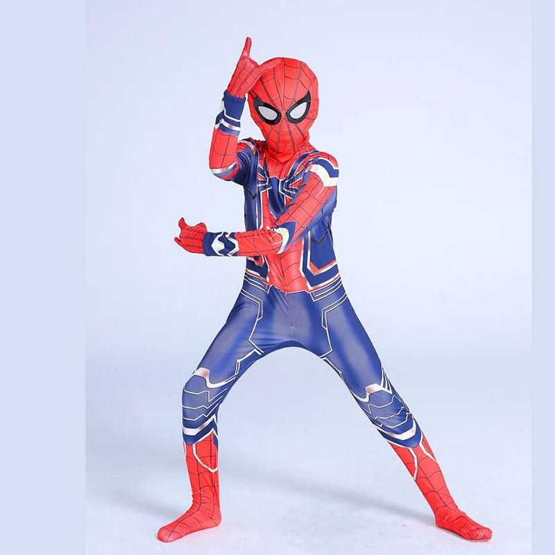 Ultimate Spiderman Cosplay Costume for Kids & Adults - Superhero Fun!