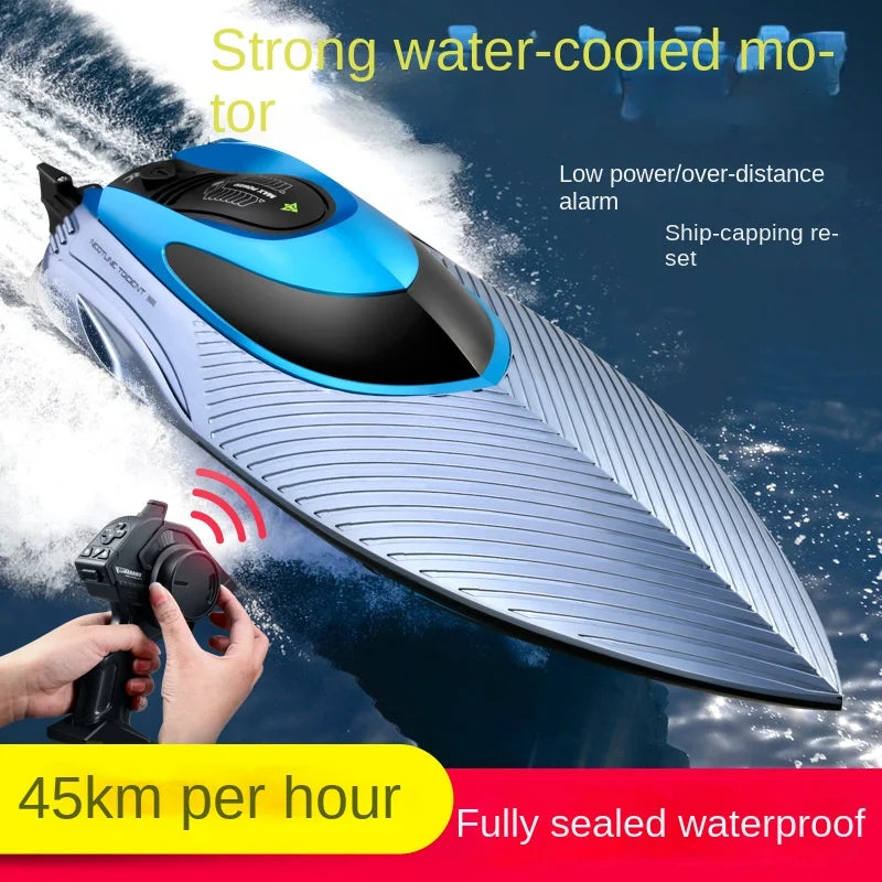 S3 RC Speedboat Boat 45 KM/H High-Power Professional Remote Control - ToylandEU