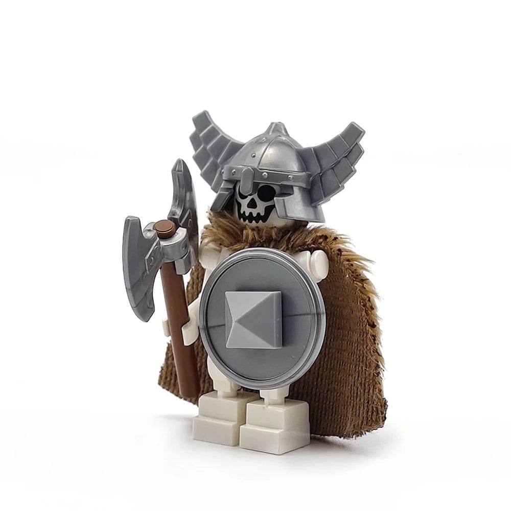 Building Block Mini Figures | Lego Compatible Pieces | Skeletal Holiday Set