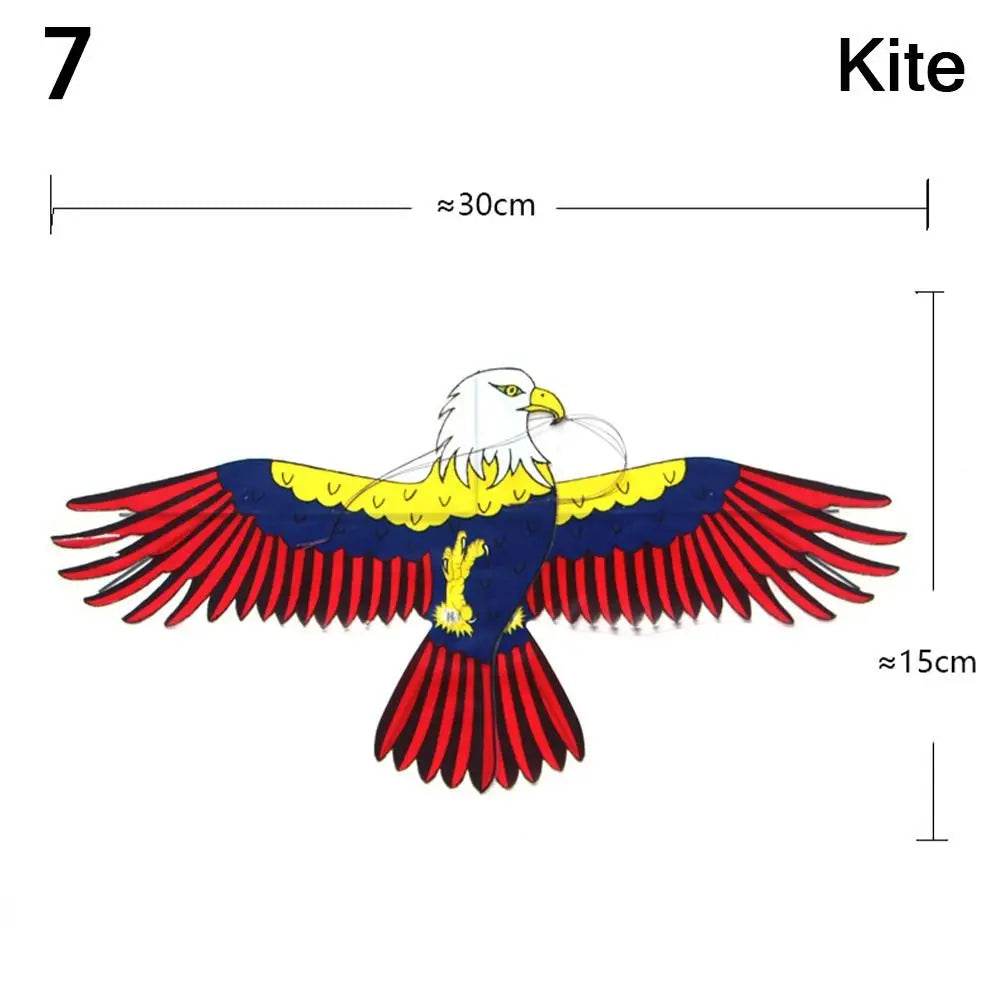Cartoon Eagle Foldable Children Kite Mini Plastic Toy Kite - ToylandEU