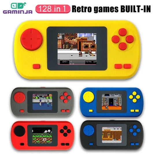 Gaminja GC32 Retro Handheld Console With 128 Built In Games - ToylandEU