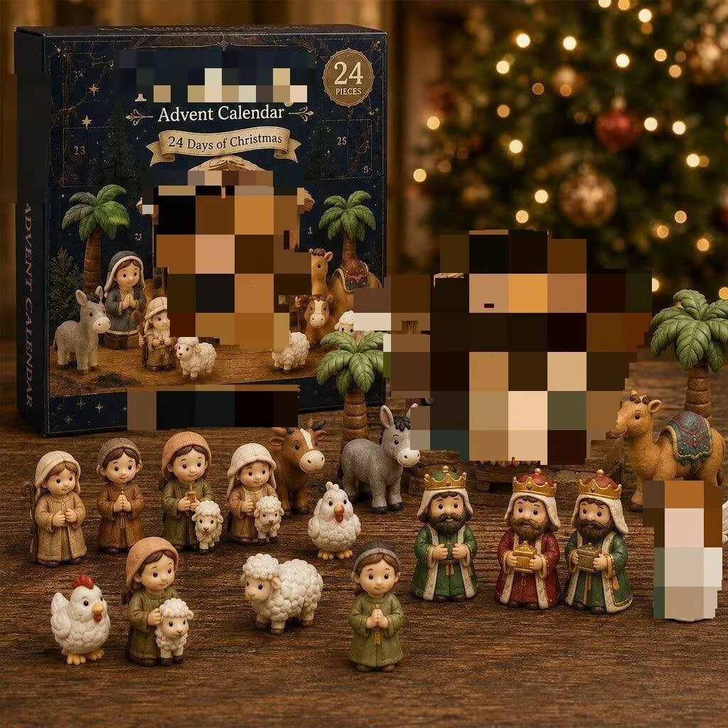 Advent Calendar | Character Series Blind Boxes | 2D Acrylic Hanging Ornaments | Music Fan Holiday Gift