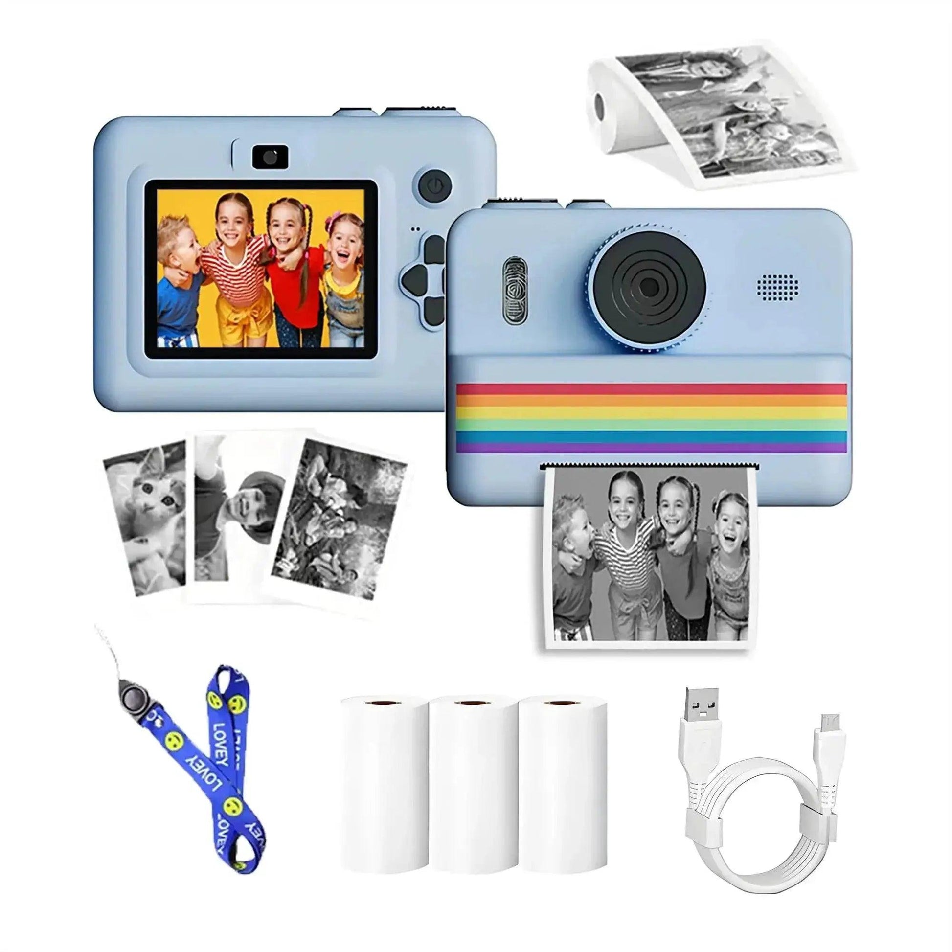Digital Camera For Kids Instant Print Portable Small Camera - ToylandEU