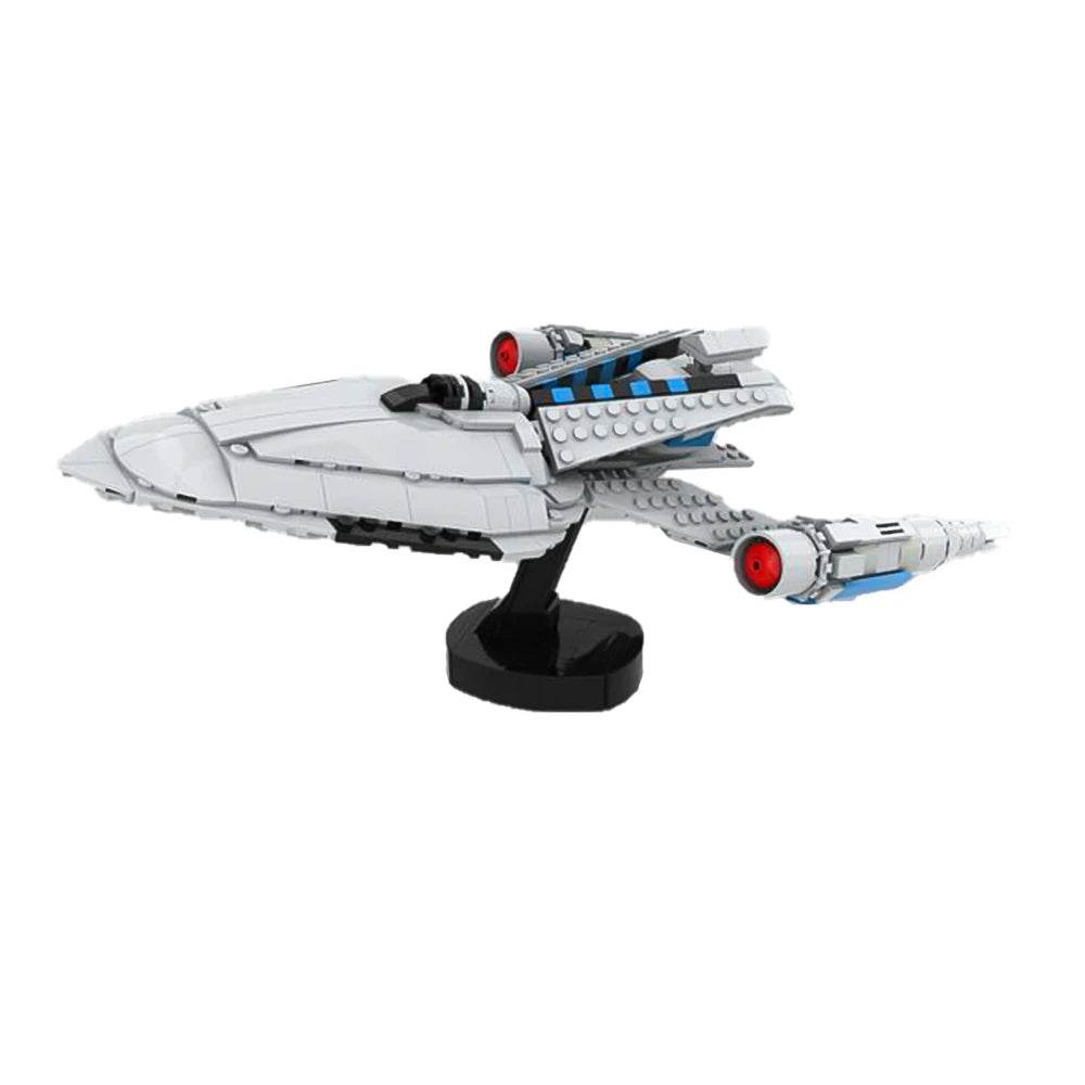 MOC Space Ship World Space Trek Enterprise NCC-1701 Building Blocks Gift - ToylandEU