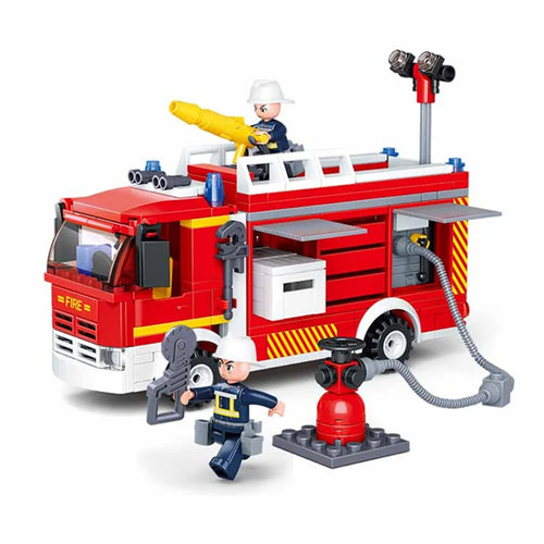 City Fire Fighter Building Block Toy Set by Sluban - 343PCS Bricks B0626 ToylandEU.com Toyland EU