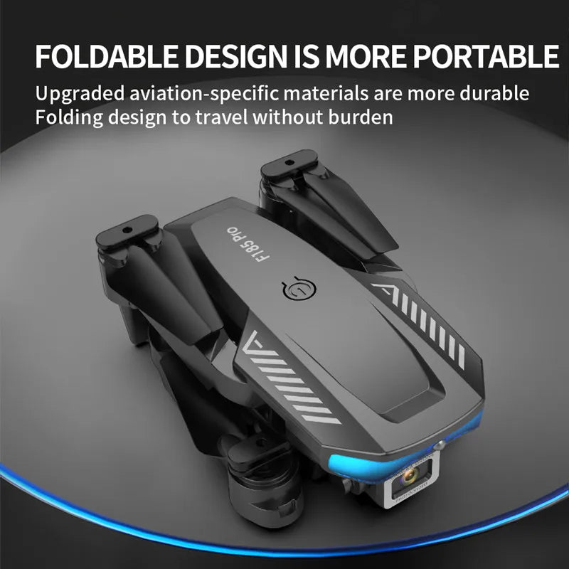 Compact Foldable 4K HD Camera Drone with Three-Sided Obstacle Avoidance - ToylandEU