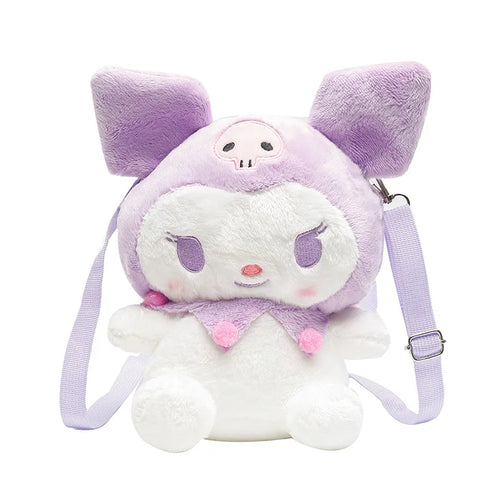 Kawaii  Anime Crown Kuromi Plush Bag Toy Cute Soft Stuffed ToylandEU.com Toyland EU