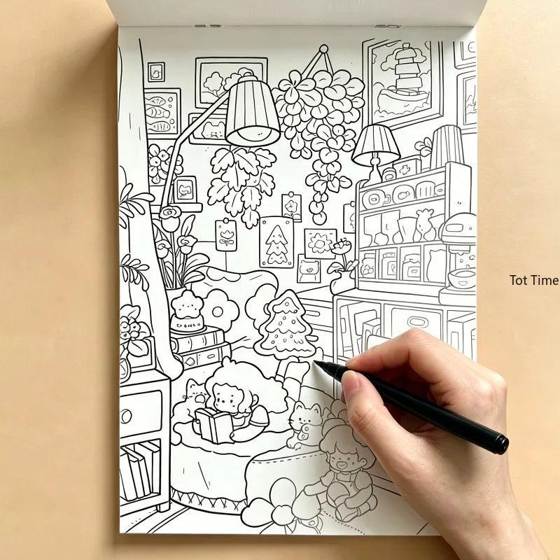 Drawing Book | 24 Graffiti Patterns | Toylandeu™