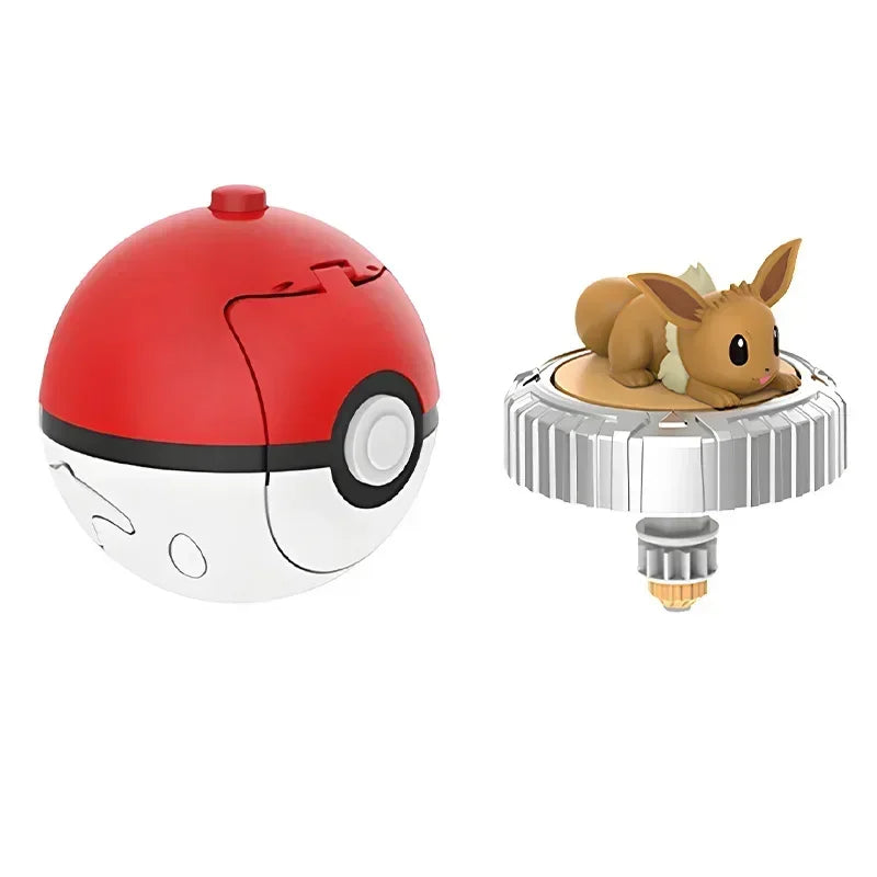 Pokemon Spinning Top Arena | 7.5 cm | Pikachu Launcher | Pikachu