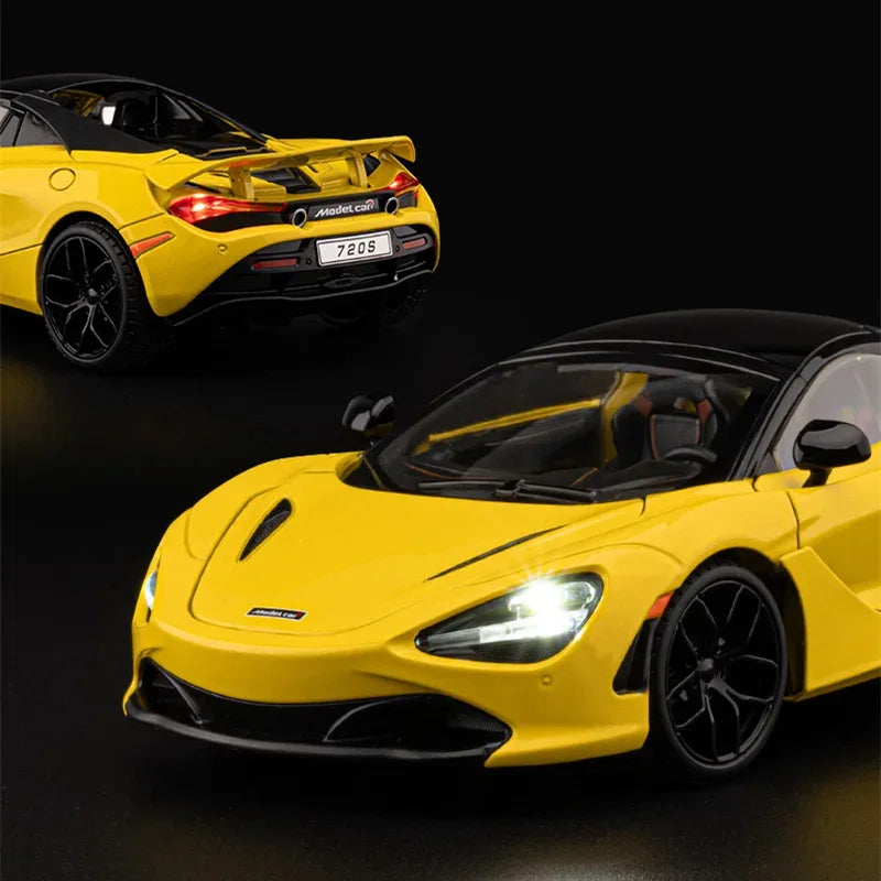 720S Diecast 1 18 Scale Car Model With Realistic Sound - ToylandEU
