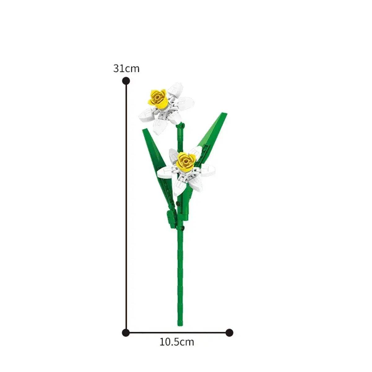 Eternal Block Flower Assembly Bouquet Desktop Decoration Toy - ToylandEU