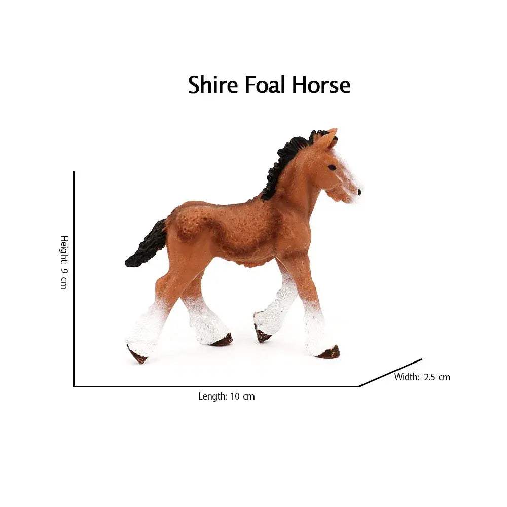 Premium Horse Figurines Set for Kids Realistic Toy Horses - ToylandEU