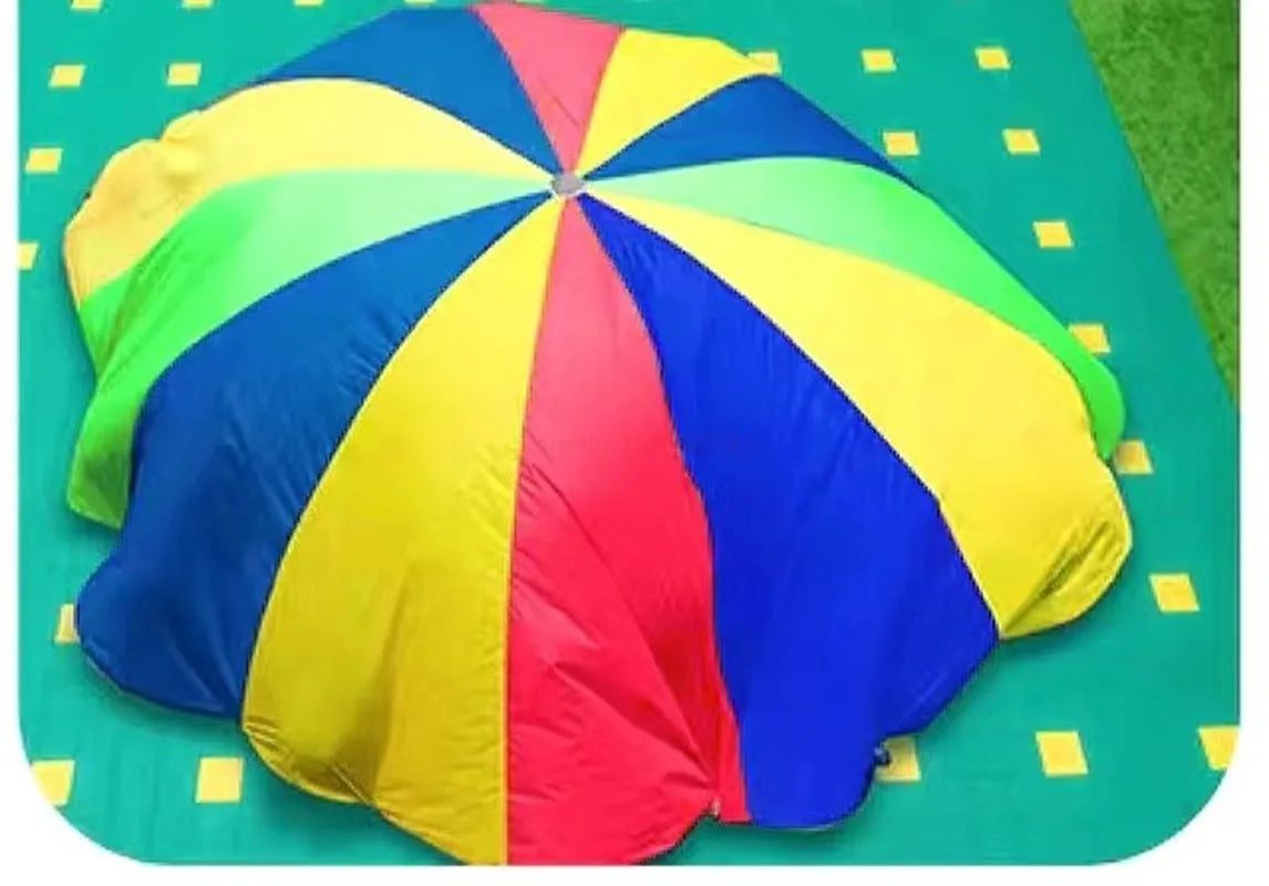 Outdoor Rainbow Umbrella for Children's Learning and Play - ToylandEU