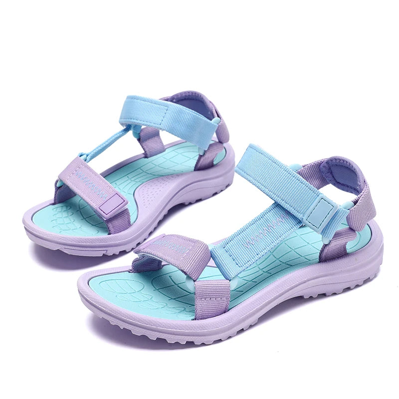 Kids Sandals | Breathable | Hook Loop Closure | Sizes 30-38
