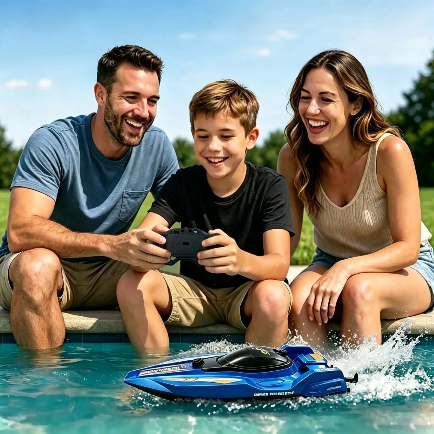 RC Speed Boat | Dual Motor | 2.4GHz Remote | All Ages