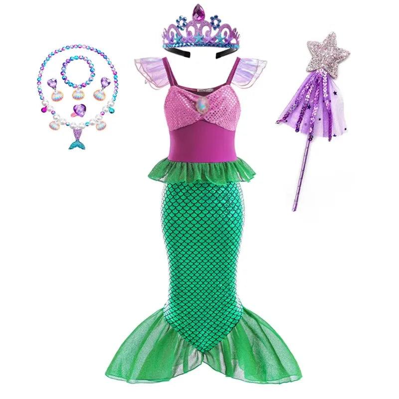 Ariel Princess Dress | Size 4-6 | Toylandeu™