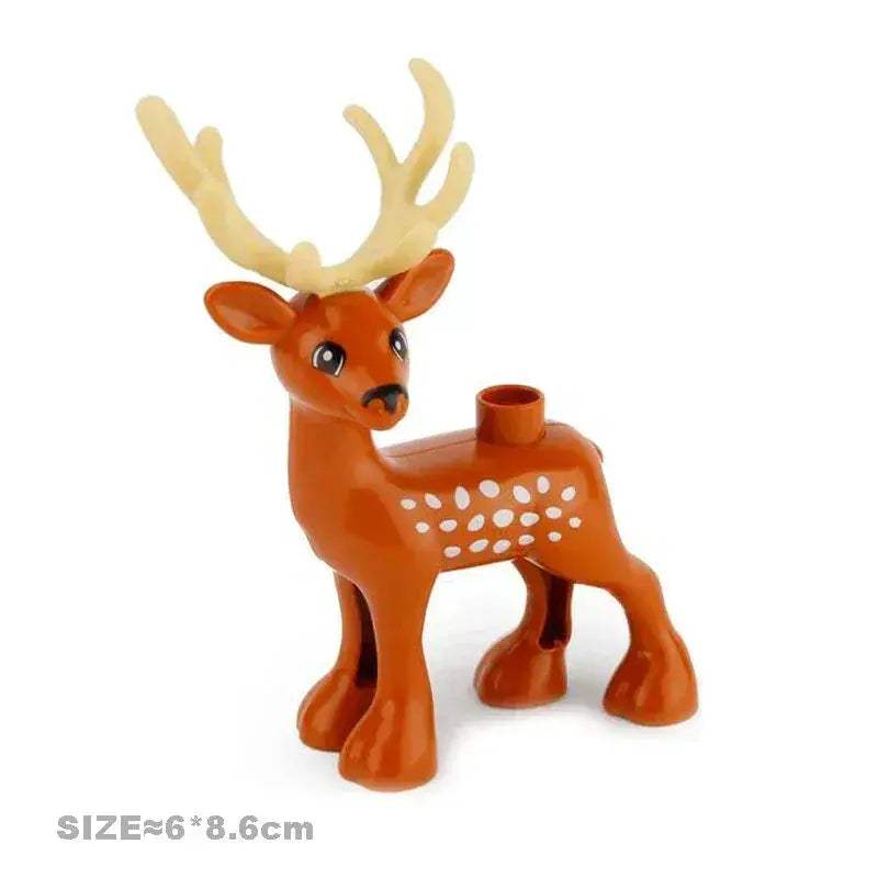 Duplo Compatible Farm Animals Building Blocks Educational Toy - ToylandEU
