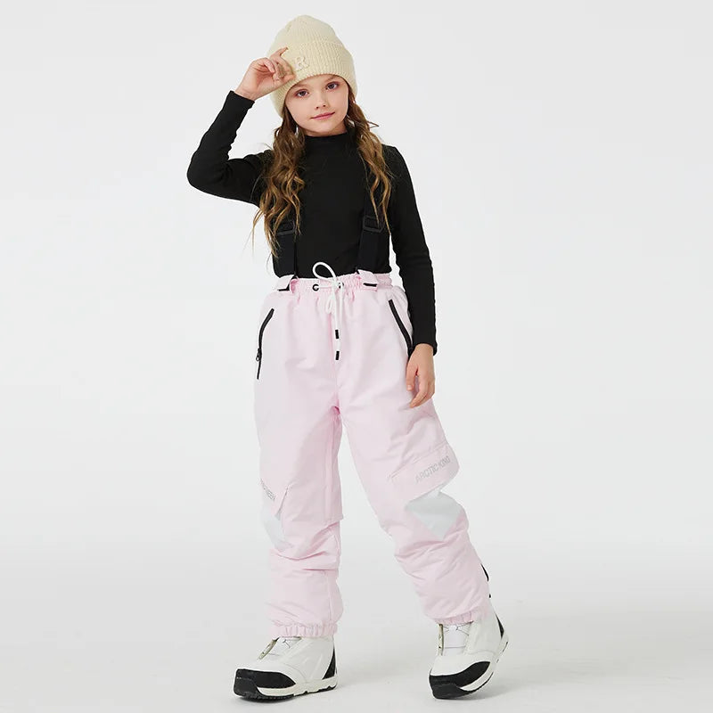 Kids Ski Bibs | Waterproof Insulated | Breathable Thermal | Unisex Youth