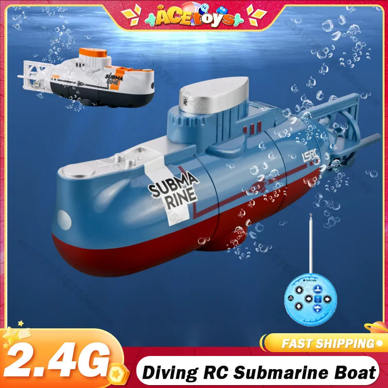 Explore the Depths with the Mini RC Submarine Boat - ToylandEU