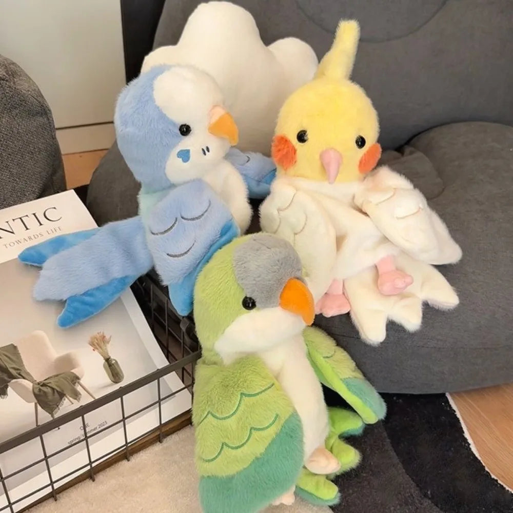 Bird Hand Puppet | Plush 20 Cm Length | Cosplay Accessory | Kids And Adults