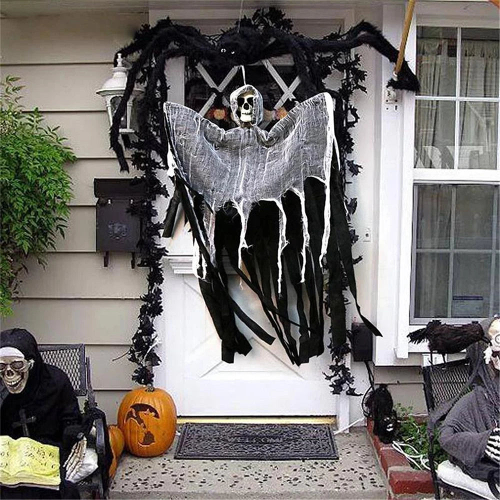 Hanging Skeleton | Realistic Pose | Weather Resistant | Yard Porch Decor