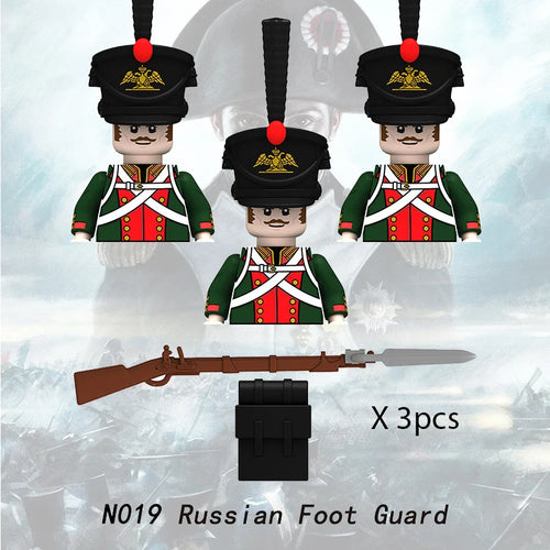 Medieval Prussian Military Figure Building Block Set (3 pcs) ToylandEU.com Toyland EU