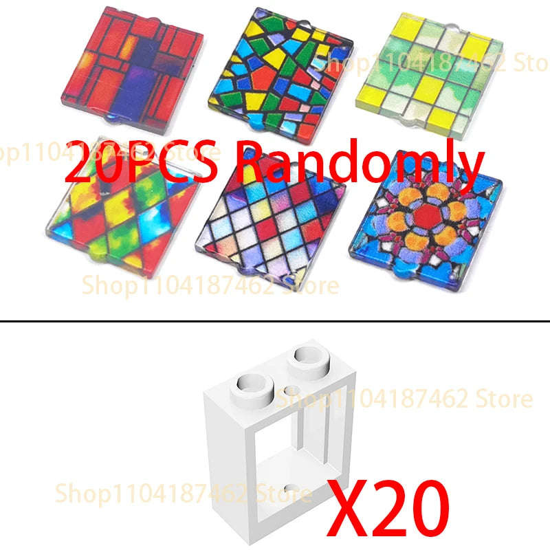Building Blocks | Compatible With Lego | Printed Mini Parts | Unisex Builder Kit