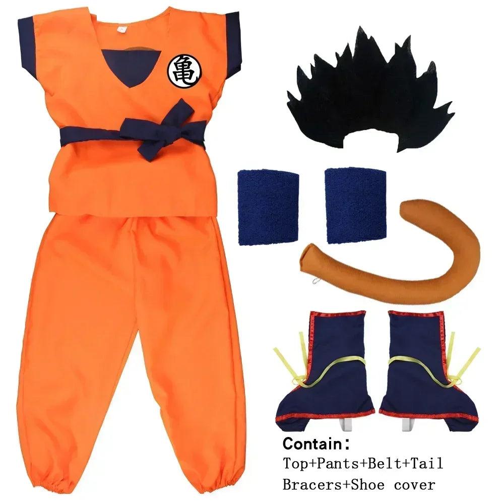 Goku Cosplay Costume | Blue Gold Kit | Toylandeu™