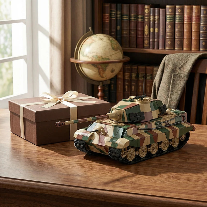 King Tiger Tank Building Blocks Set | 1780 Pieces | Lego Compatible