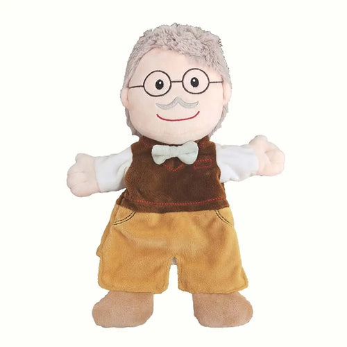 Grandpa and Grandma Puppet Plush Doll – 25cm ToylandEU.com Toyland EU