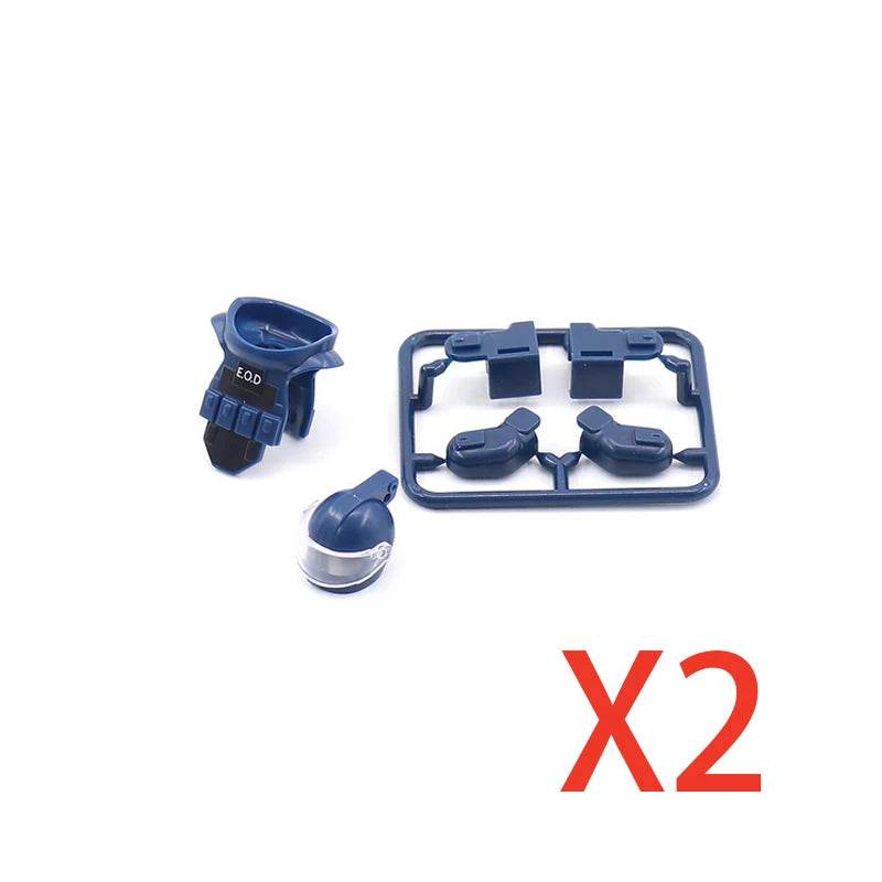 Premium Building Blocks Set Camouflage Military Equipment With Roadblock And Aircraft Parts For Kids - ToylandEU